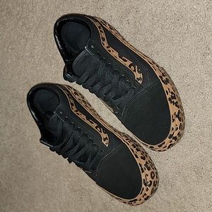 Leopard Print Vans